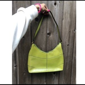 Etienne Aigner Women’s Green Leather Hand Bag